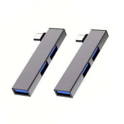3-Port USB 3.0 Hub, Ultra-Slim Data USB Hub with 2 ft Extended Cable , for MacBook, Mac Pro, Mac mini, iMac, Surface Pro