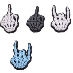 Skull Shoe Charms for Crocs Accessories Punk Badge Unisex Sandals Buckle Men Pins Decoration Jeans Wholesale Shoes Accessories