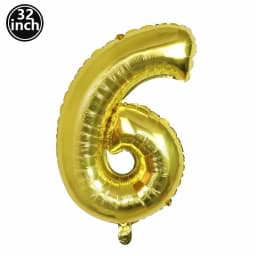 Multi Color Large Numbers 1 Balloon 32Inch 1 2 3 4 5 6 7 8 9 Birthday Ball Red Digit Bachelorette Balloons Figure Golob Balloons