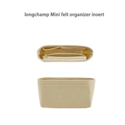 Organizer Insert For Longchamp Large Small Mini Size Totes Bag Felt Storage Bag Purse Insert Handbag Liner Bags Accessories