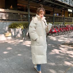 Thick -30 Degree Parka Women Winter Long Over-the-knee Down Jacket Female Loose Hooded Winter Jacket
