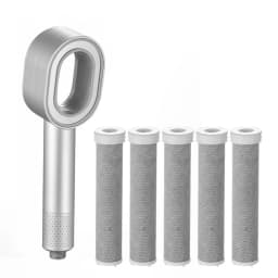 Filter Shower Head High Pressure Beauty Rain Showerhead Filtration Impurities Purification Filtered Water Bathroom Accessories