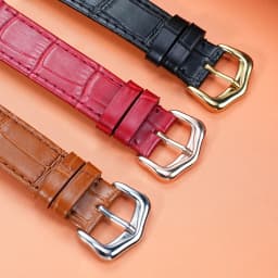 15mm 17mm 18mm 20mm Quick Release Genuine Cowhide Leather Watch Strap For Cartier Santos Dumont Tank London series Unisex