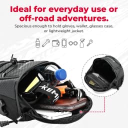 Universal Motorcycle Tail Bags PVC Waterproof Rear Seat Storage Bag for Sport Bike Touring Riding Outdoor Dry Travel Luggage Bag