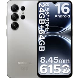 DOOGEE Note56 X Android 16 Smartphone 6150mAh Large Battery 24GB 64GB 6.56" HD+ Screen 8MP+5MP Camera Face Unlock Cell Phone