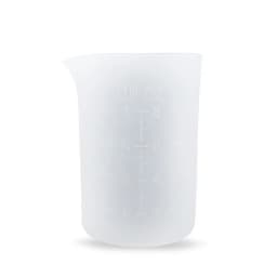 100ML Silicone Measuring Cup Graduated Beaker Epoxy Resin Glue Tools Reused Silicone Round Stirring Rod Measuring Tools