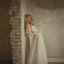 Elegant A-Line Women Wedding Dresses Off The Shoulder Princess Bridal Gowns Mopping Length Banquet Vestidos De Novias Customized
