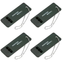 1-10PCS 3-Frequency Whistle High Decibel Survival Whistle Outdoor Hiking Camping Whistle Hunting Whistle Emergency Survival Tool