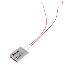 12V 24V 220V AC/DC Constant Temperature PTC Ceramic Heating Plate Air Electric Heater Plate Thermostat Component Heater