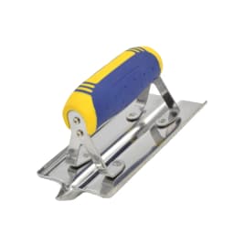 1pc Drywall Corner Tool Corner Trowel With Grip Handle Stainless Steel Sheetrock Plastering Tool Wall Repair Tool