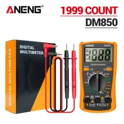 ANENG DM850 Digital Multimeter AC/DC Professional 1999 Votage Tester Ohm Automatic Counts Auto Current Ammeter Detector Tool