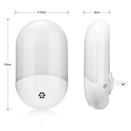 Led Night Lights, Automatic Night Light Twilight Sensor, Plug And Play Kids Night Light For Baby Room, Kitchen, Hallway