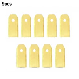 Long Life Span And Weather Resistant These 43mm Replacement Blades And Screws Are Perfect For Robotic Lawn Mowers