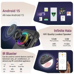 Ulefone Armor 21 Smartphone, G99 Android 15, 16GB RAM, 256GB ROM, Rugged Phone, 64MP, 9600mAh, Mobile Phone, Global Version