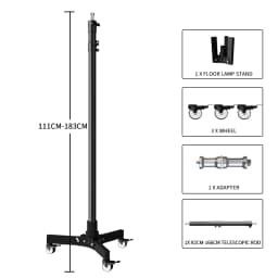 Super Stable Stainless Steel Big Tripod 2.8M Foldable Lighting Stand Tripod Photography For Fill Spot Light Softbox Photo Studio