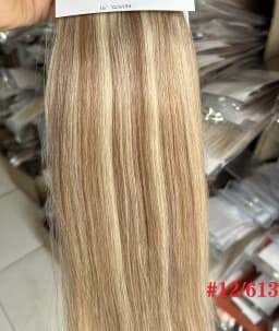 ZZHAIR 100% Human Hair Extensions 16"-26" Machine Made Remy Hair Weft Weaving 100g/Pcs Straight Natural Silk Non-clips