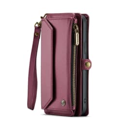 Crossbody for iPhone 15 14 13 12 11 Pro Max SE 2022 XR XS Max Case Wallet【RFID Blocking】with 7-Card Holder Zipper Bills Slot