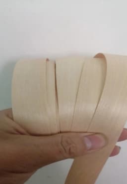 10Meters/roller Width:20mm Thickness:0.5mm Natural White Birch Edge Banding Strip Wood Veneer Sheets