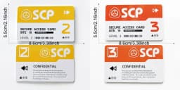 High Quantity Text Clear Letters Printed PVC SCP Hard Card Patches,top Hardboard,hardcard 8.5*5.5CM WF23461