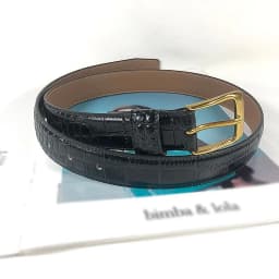 New Genuine Leather Simple Versatile Crocodile Pattern Women's Thin Belt Decoration with Dress Fashion Casual Trouser Straps