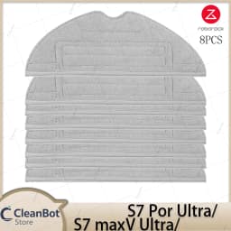 Roborock S7 MaxV Ultra/S7 Pro Ultra Robot Vacuum Cleaner Accessories Main Brush Side Brush HEPA Filter Mop Cloths Spare Parts
