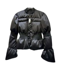DEAT 2026 Winter New Items Fashion Women's Thread Waist Design Warm Jacket Casual Solid Color Zipper Cotton Padded Coat 11A01161