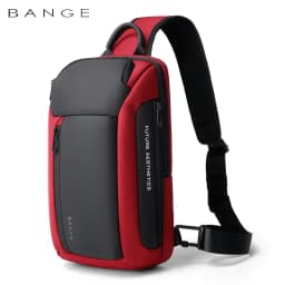 BANGE Chest Bag Six Trend Colors Chest Oxford Trendy Waterproof Fashion Items, Large Capacity Memory for Both Men and Women