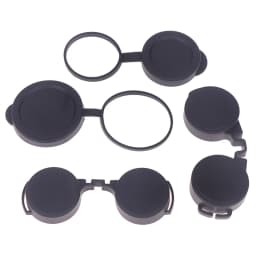 Binoculars Protective Rubber Objective Lens Caps 42mm/50mm Binocular Eyepiece Lens Cover Telescope Cover Lens Protection