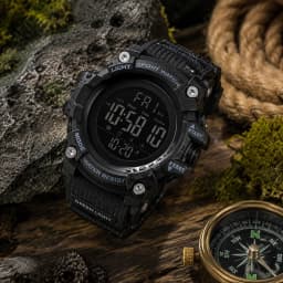 SKMEI Shockproof 2 Time Sport Watch Stopwatch Count Down Mens Digital Watches Waterproof Soft Clock For Male Reloj Hombre 1384