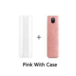 2 In 1 Phone Screen Cleaner Spray Portable Tablet Mobile Phone Touch Screen Cleaner Microfiber Cloth Set Glass Cleaning Artifact