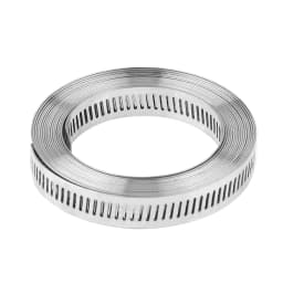 9.8ft Adjustable Large Hose Clamps Worm Gear Stainless Steel Clamp+6 Fasteners Automobiles Accessories Clamp And Fasteners