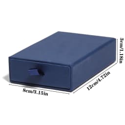 1pcs Kraft Paper Drawer Jewelry Packaging Box Greeting Card Necklace Bracelet Gift Display Case Boxes Cardboard Jewelry Storage