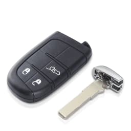 KEYYOU For Jeep Renegade Compass Cherokee Dodge Ram 1500 Journey Charger Chrysler 1500 2/3/4/5 Buttons Smart Remote Key Shell