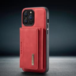 2 In 1 Detachable Magnetic Leather Case for IPhone 16 17 Pro Max 15 13 12 11 14 Plus Se 2022 Wallet Cover Cards Holder Pocket