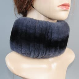 Real Rex Rabbit Fur Hat And Scarf Set Women Winter Knitted Beanie Hat Natural Fur Skullies Beanies Woman Hat Female Cap Elastic