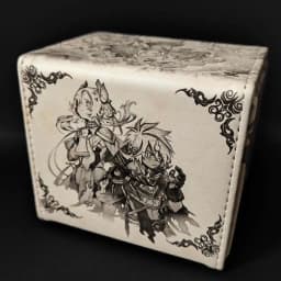 Diy Self Made Yu-Gi-Oh! Dogmatika Ecclesia The Virtuous Card Storage Box Ygo High-End Leather Card Storage Box Gift Toys
