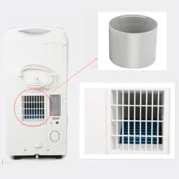 13cm 15cm Portable Air Conditioner Exhaust Pipe Hose Interface Connector Parts