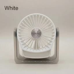 MEET SUN 500mAh Desktop Silent Mini Fan Handheld Cooling Fan Makeup Touch-Up Tool Summer Essential Personal Fan