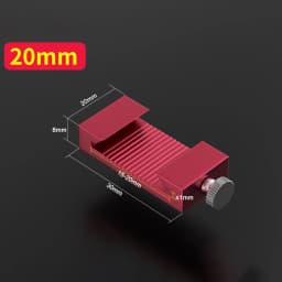 Easy To Use Ruler Positioning Tool Calibrator Line Scribers 29mm Positioning Limit Block Carbon Steel Material