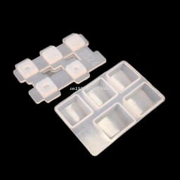 Epoxy Resin Mold Computer PC Gamer Pet Paw Keycaps Silicone Molds Compatible for Cherry MX Mechanical Gaming Keyboard
