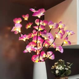 1PC Phalaenopsis Tree Light Decoration String Lights Battery Operated Fairy Light For Home Bedroom Room Party Wedding Decoration