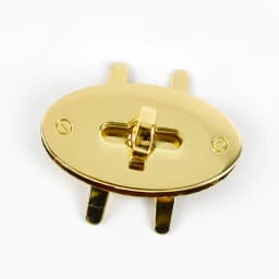 Deepeel 2Pcs 47mm Oval Egg Metal Turn Lock Snap for Women Handbag Twist Latch Clasps DIY Closures Buckle Hardware Accessories