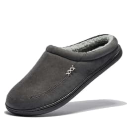 Men Winter Warm Fur Slippers House Non-Slip Soft Shoes Men Comfort Flat Heel Slides Home Indoor Bedroom Zapatillas Casa Mujer