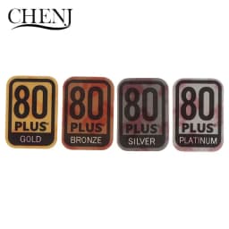 Power Supply 80plus Certification Computer Host Fan Sticker Exhaust Fans Label Chassis Fan Stickers Graphics Card Fans Sticker