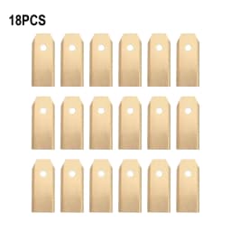 Long Lasting and Efficient 43mm Replacement Blade for Robotic Lawnmower Stainless Steel with Titanium Coating