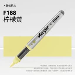 1 PC 84 Colors Acrylic Paint Pens Markers Brush Tip Paint Markers For Rock Painting Christmas School Art Supplies Stationery
