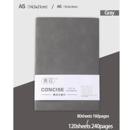 Notebook Business Sheepin Notepad Lined Daily Office Notebook Journal Stationery A6 160pages