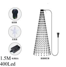 Christmas Decorations 2024 Tree Led Lights String Application DIY Image LED RGB IC Fairy Bluetooth Control