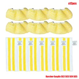 Mop Cloth Rags Parts For Karcher Easyfix SC2 SC3 SC4 SC5 Vacuum Cleaner Replacement Microfiber Cleaning Pad Cover Steam Mop