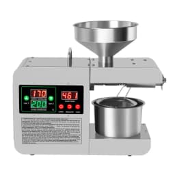 DIVEDEER Oil Press Automatic Household FLaxseed Oil Extractor Peanut Oil Cold Press Oil Machine Commercial Extraction Maker
